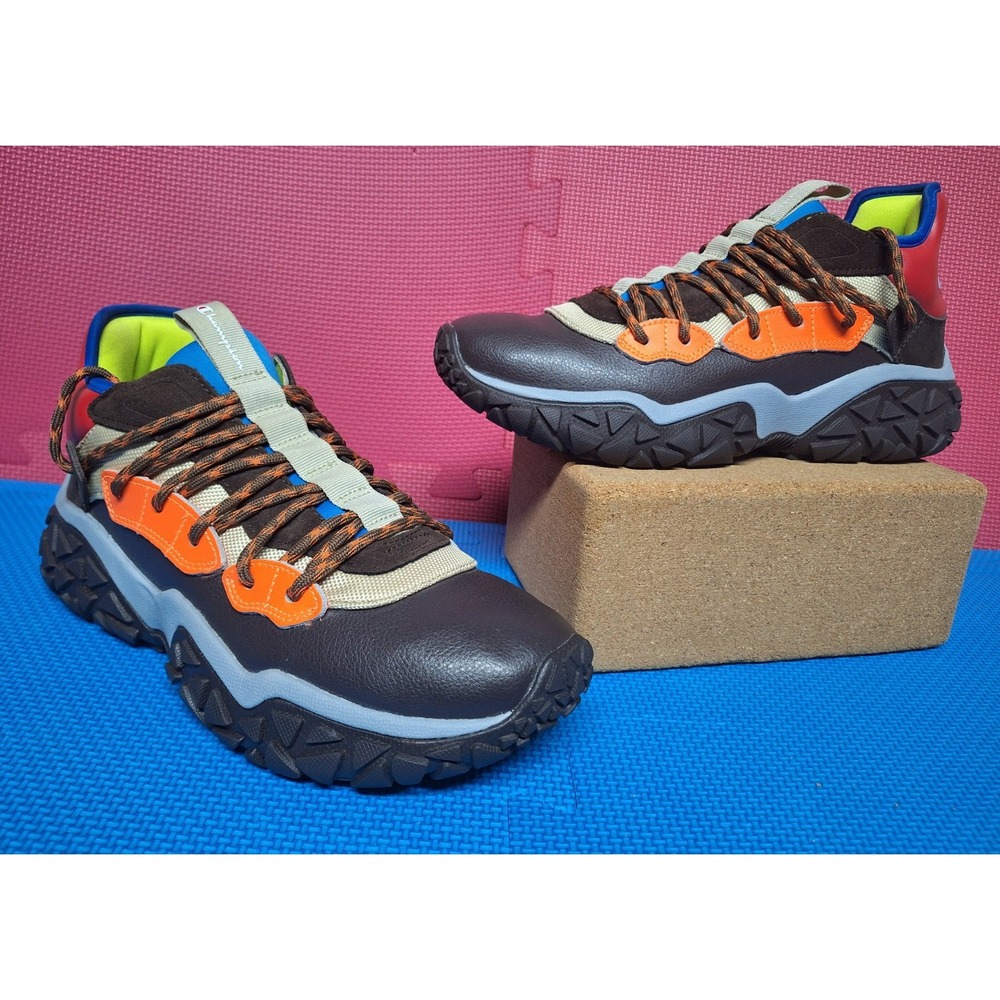 Champion Hiking Boot Trail Runner Sneakers Brown Athletic Shoes US Size 9 Men